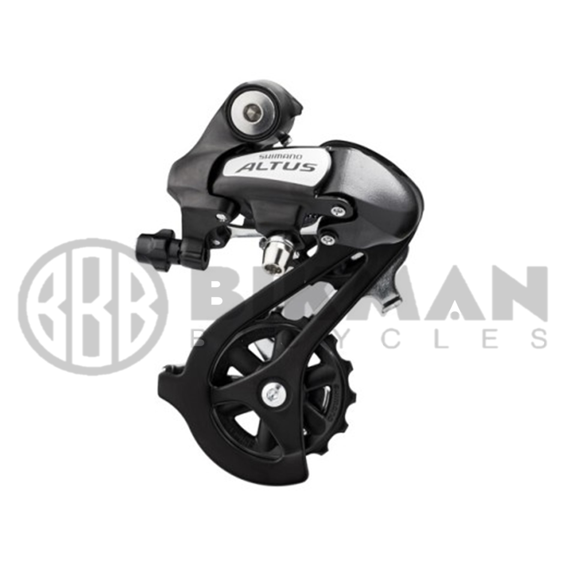 CAMBIO SHIMANO ALTUS, 7/8 V BLACK RD-M310-L